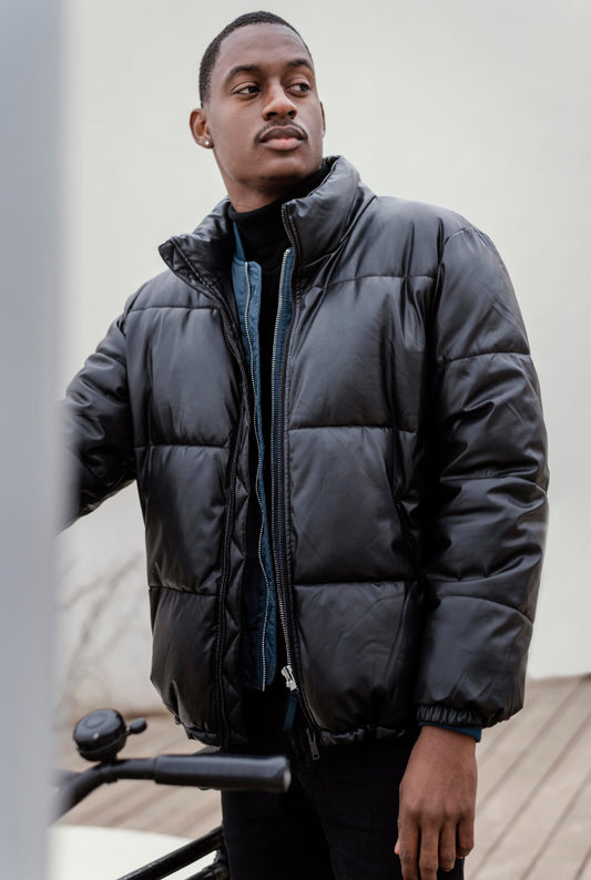 Style veste matelassée hiver homme