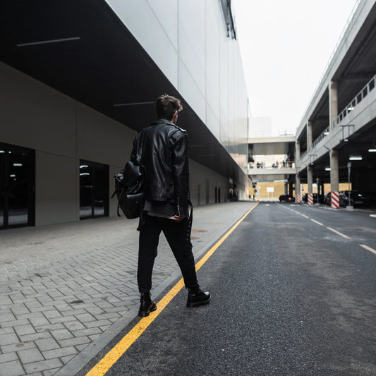 Vestes homme en cuir