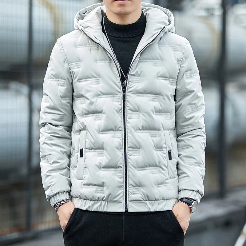 Veste Matelassée Zippée Chaude Homme