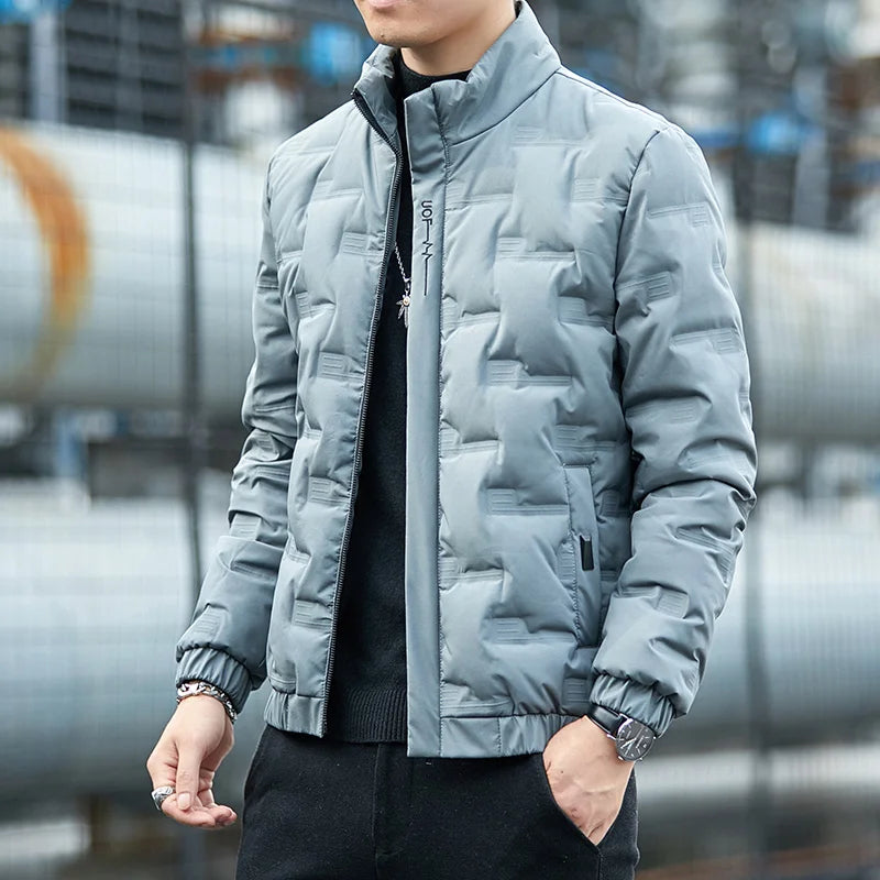 Veste Matelassée Zippée Chaude Homme