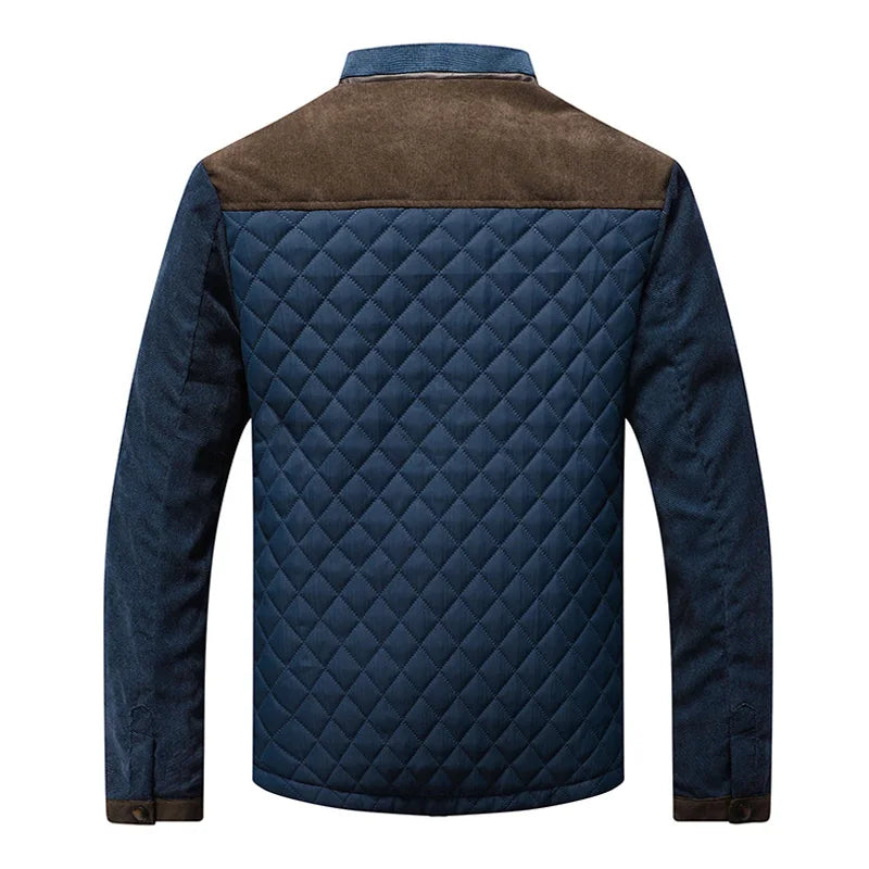 Scott - Veste matelassée bleu marine homme