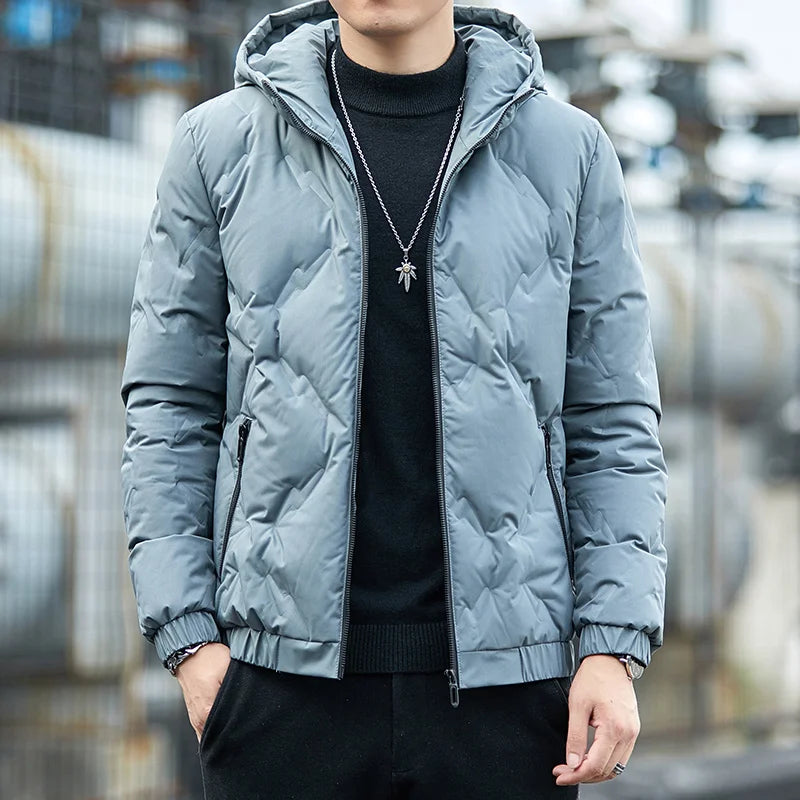 Veste Matelassée Zippée Chaude Homme