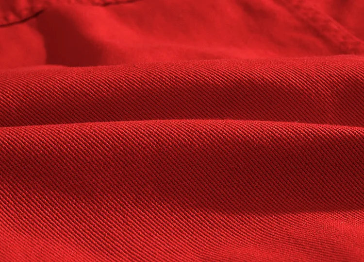 Veste en Jean Streetwear déchirée Homme