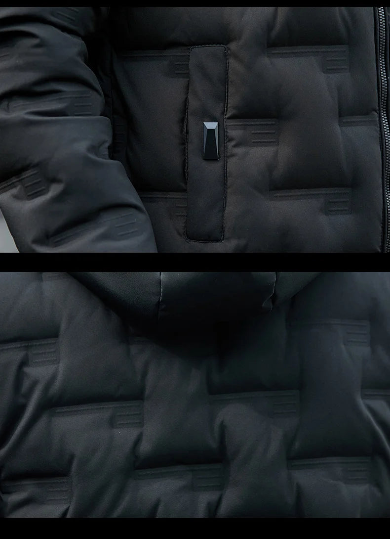 Veste Matelassée Zippée Chaude Homme