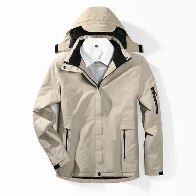 Veste chauffante longue pour homme
