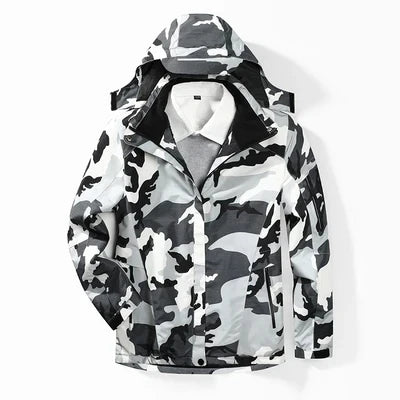 Veste chauffante longue pour homme