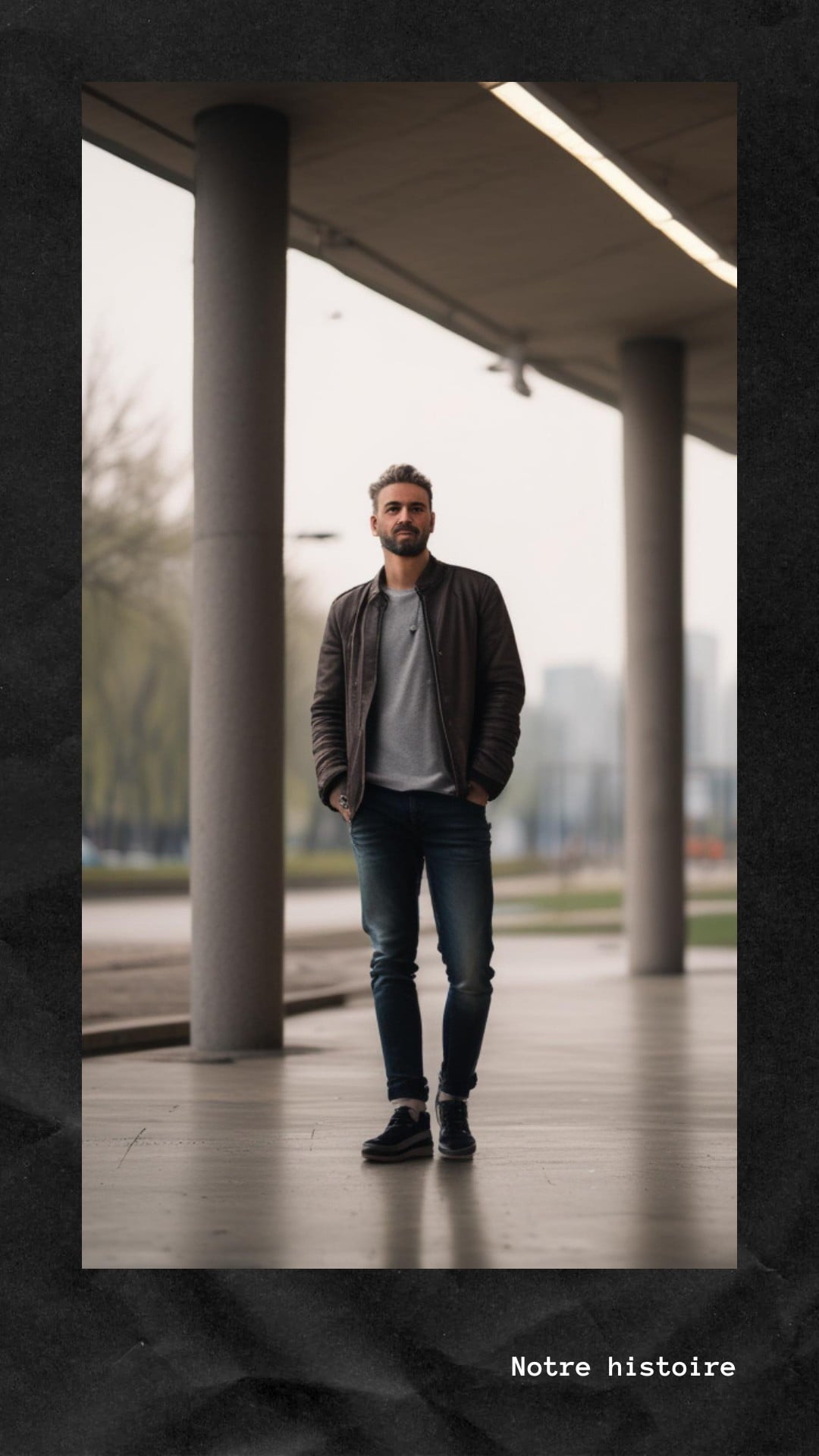 Veste homme mi saison élégant