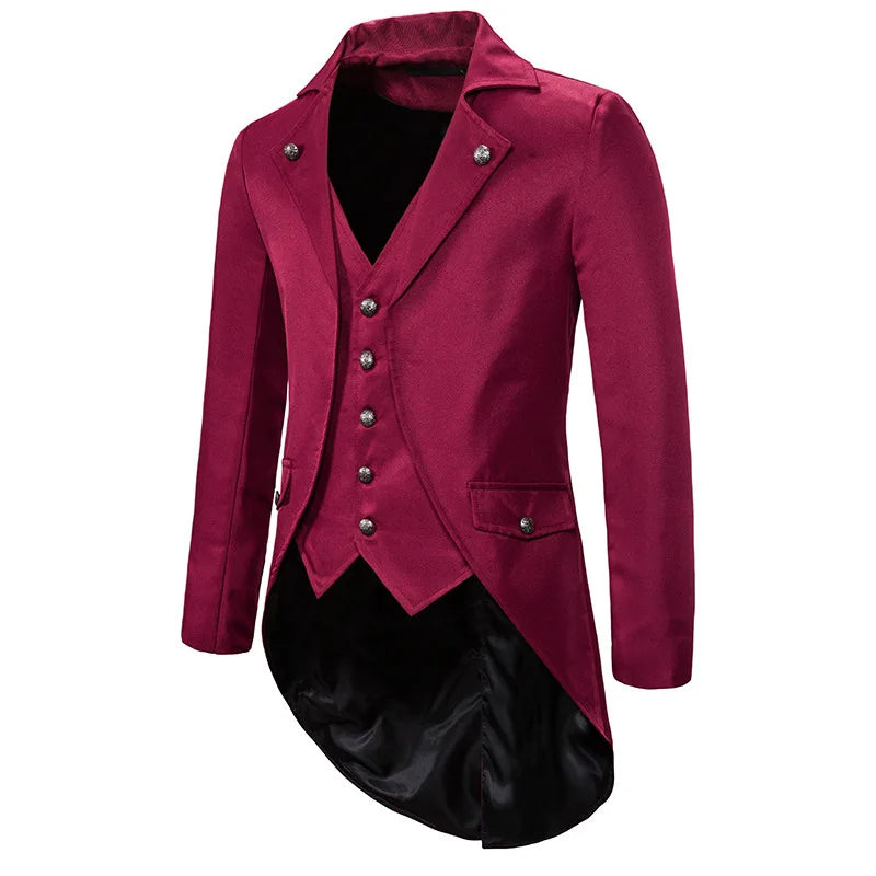 Veste Smoking Croisé Uni Homme