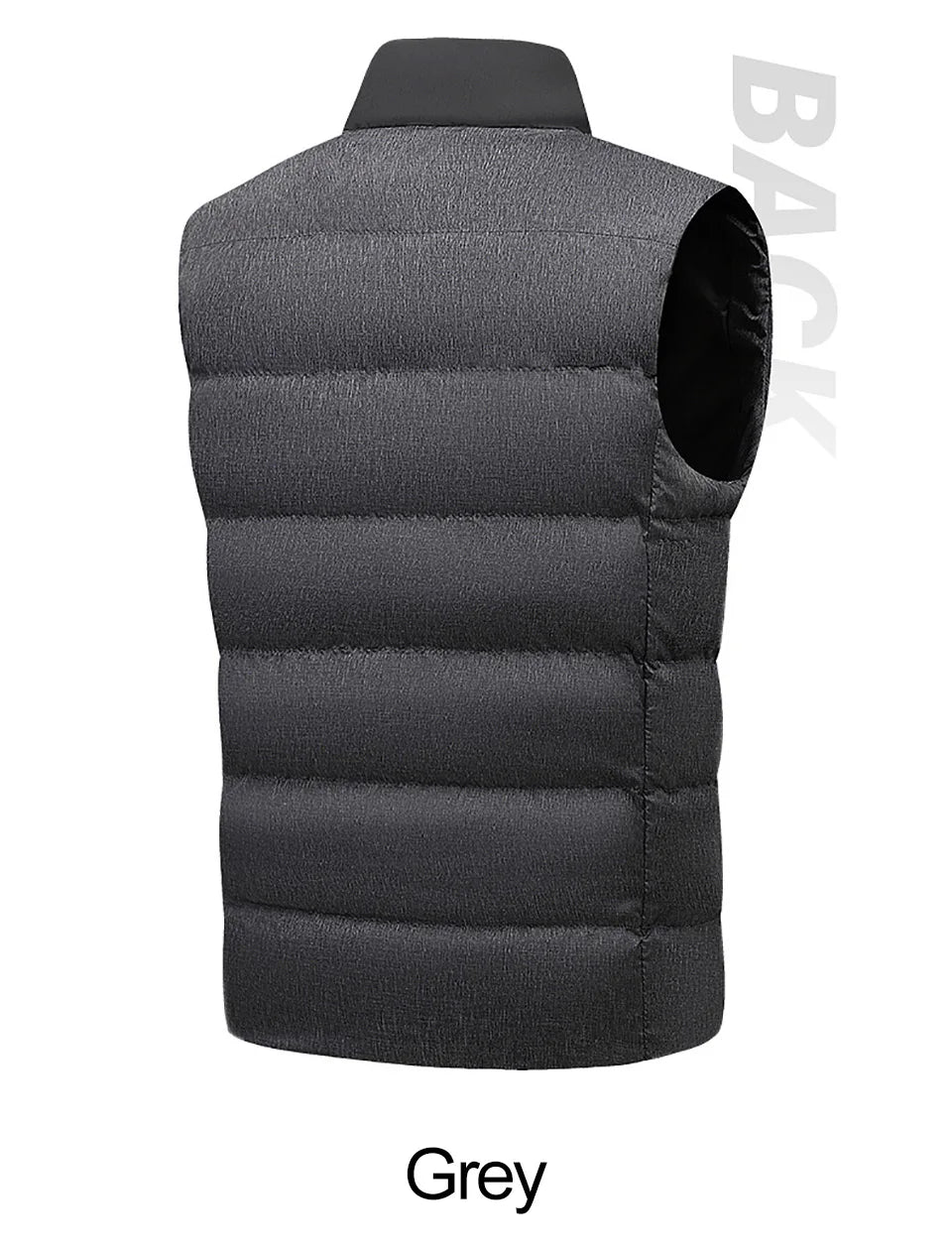 Veste chauffante électrique à manche courte rouge et noire