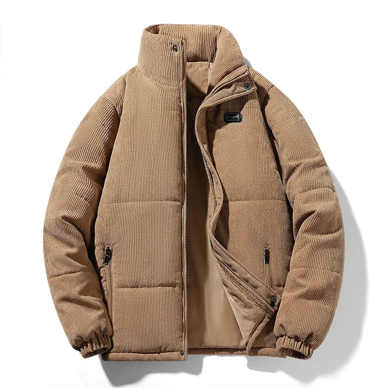 Veste hiver en Velours Côtelé Homme