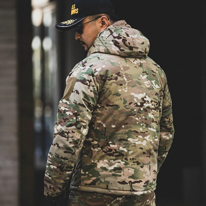 Ranger - Veste miliaire polaire épaisse Homme