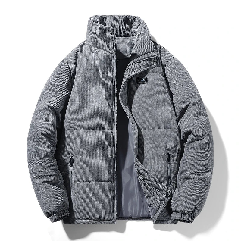 Veste hiver en Velours Côtelé Homme