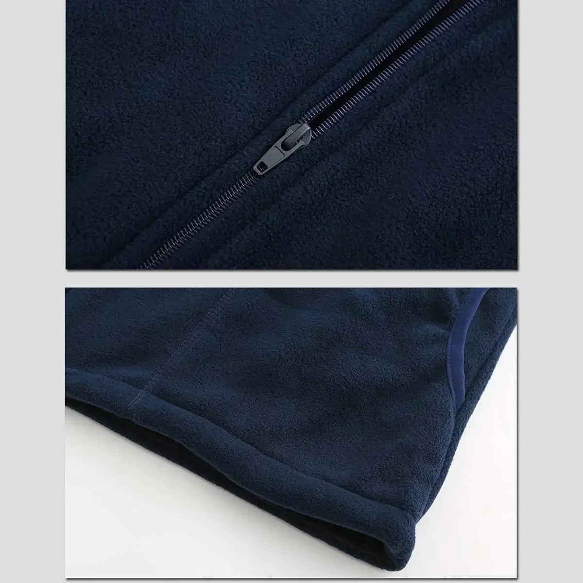 Veste chauffante polaire