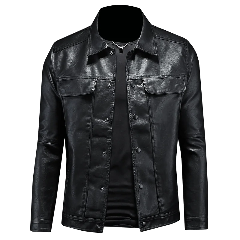 Veste en cuir Bombardier Pour Homme