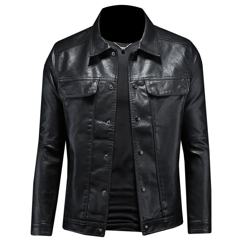 Veste en cuir Bombardier Pour Homme