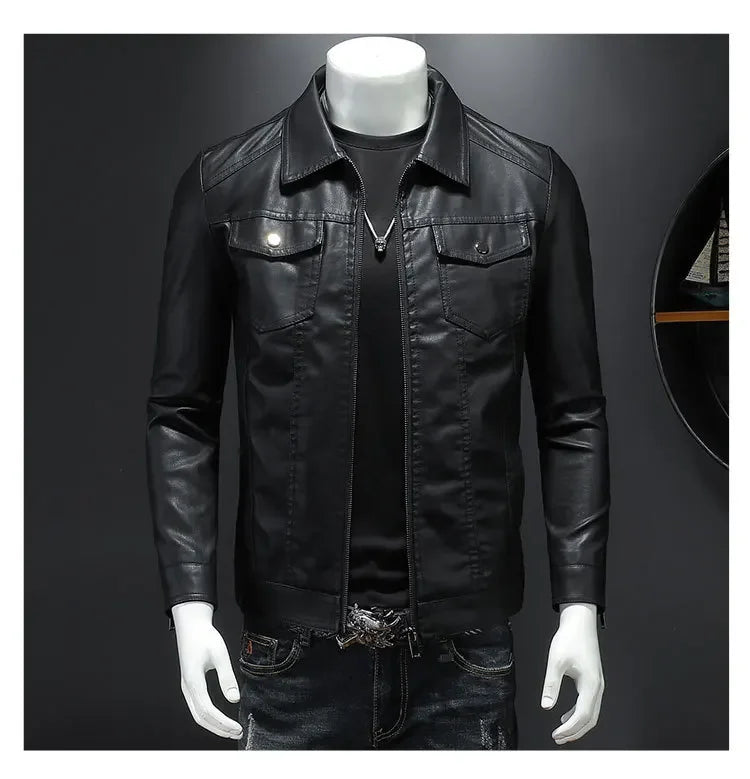 Hudson - Veste en cuir homme