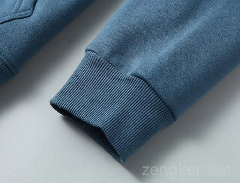 Veste polaire à capuche pour homme