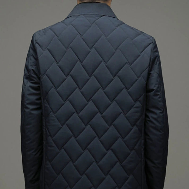Monogram - Veste matelassée tendance à col rabbatu