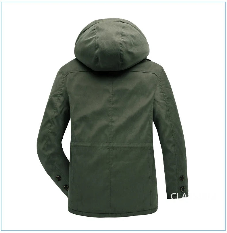 Nordik Heat - Veste d'hiver chaude pour hommes