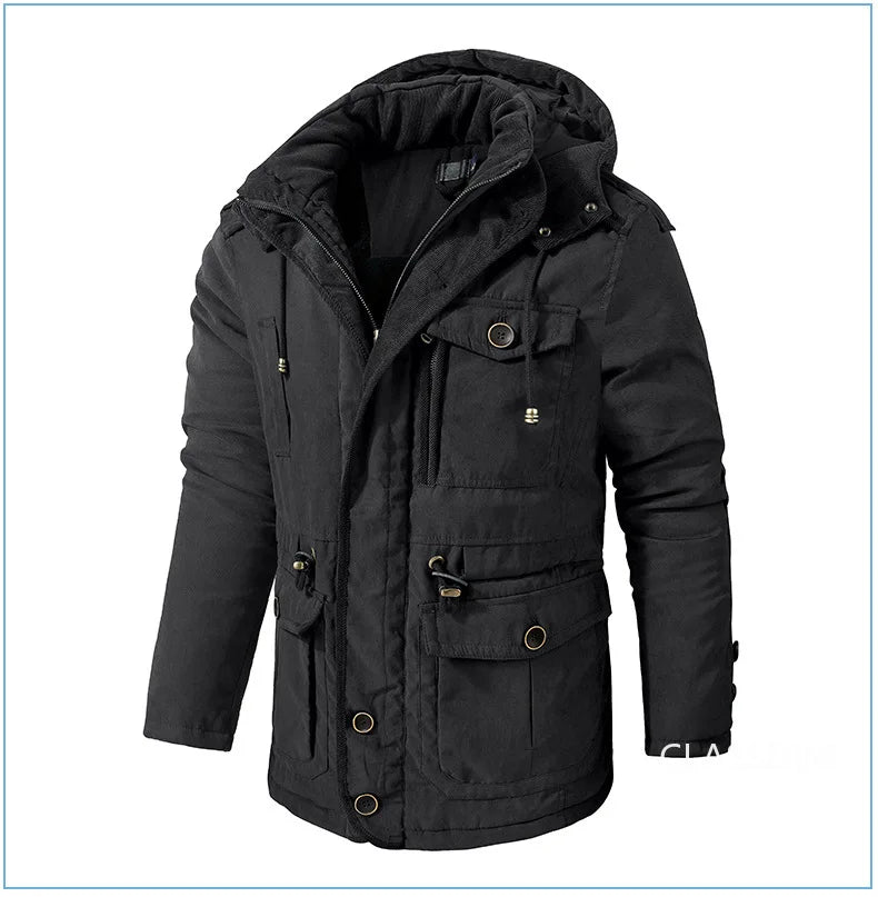 Nordik Heat - Veste d'hiver chaude pour hommes