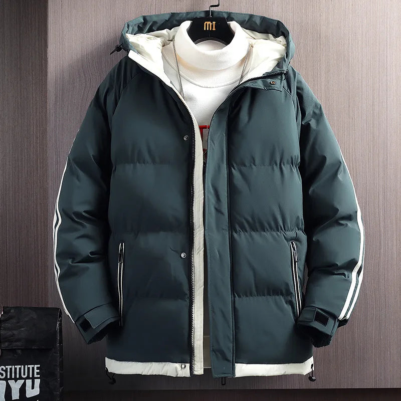 Veste Matelassée Verte Homme