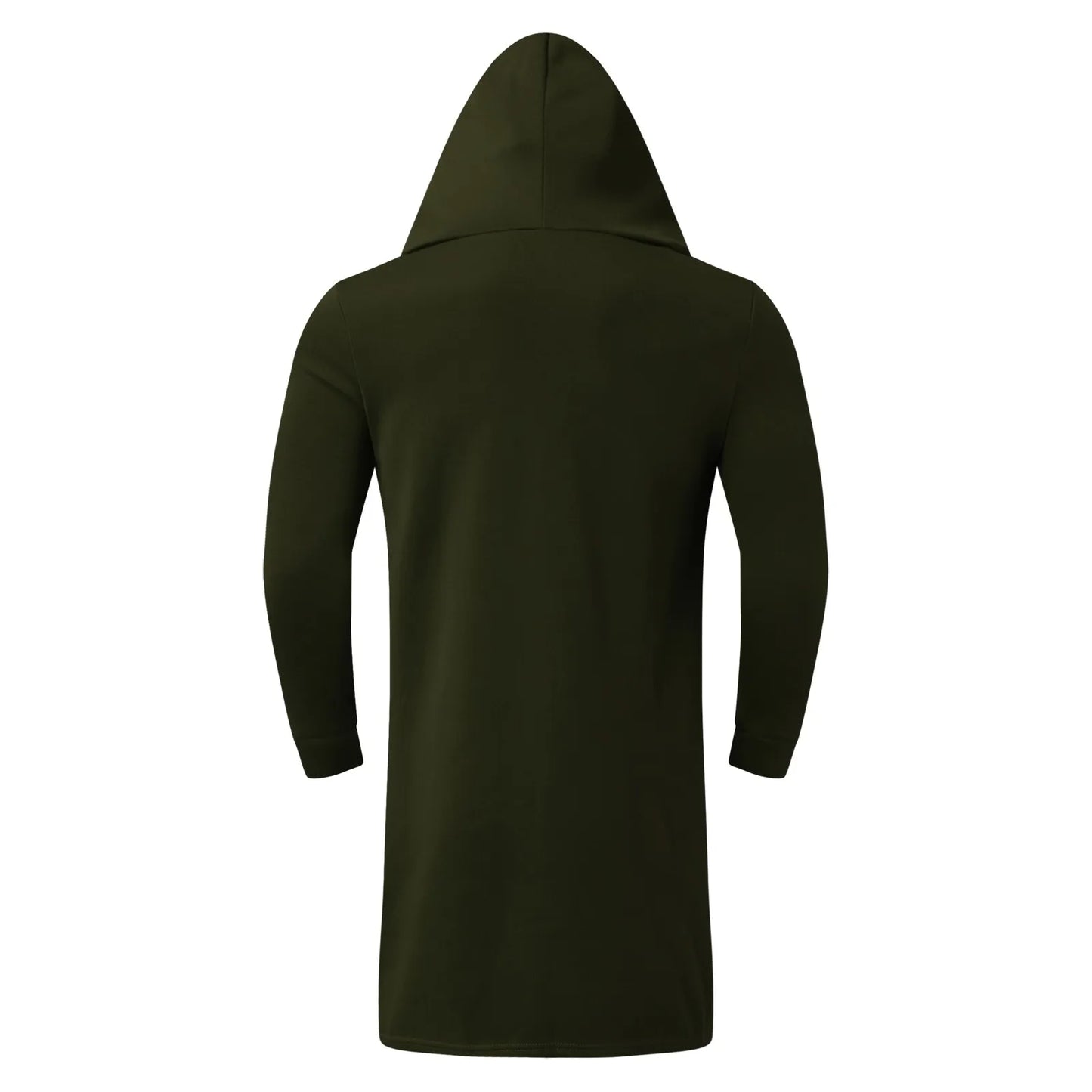 Veste Gilet long à capuche avec poches spacieuses
