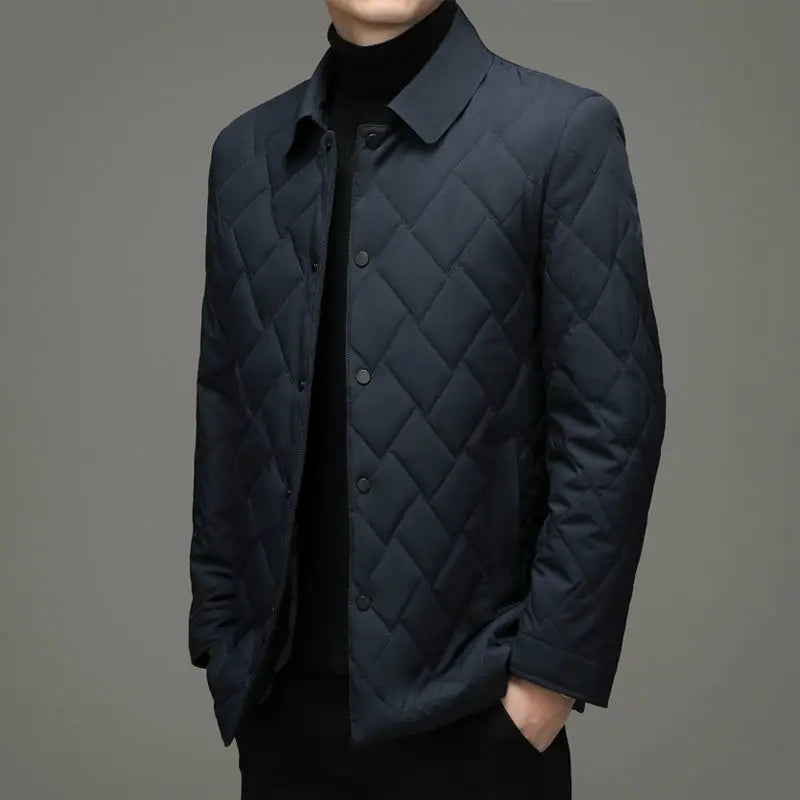 Monogram - Veste matelassée tendance à col rabbatu