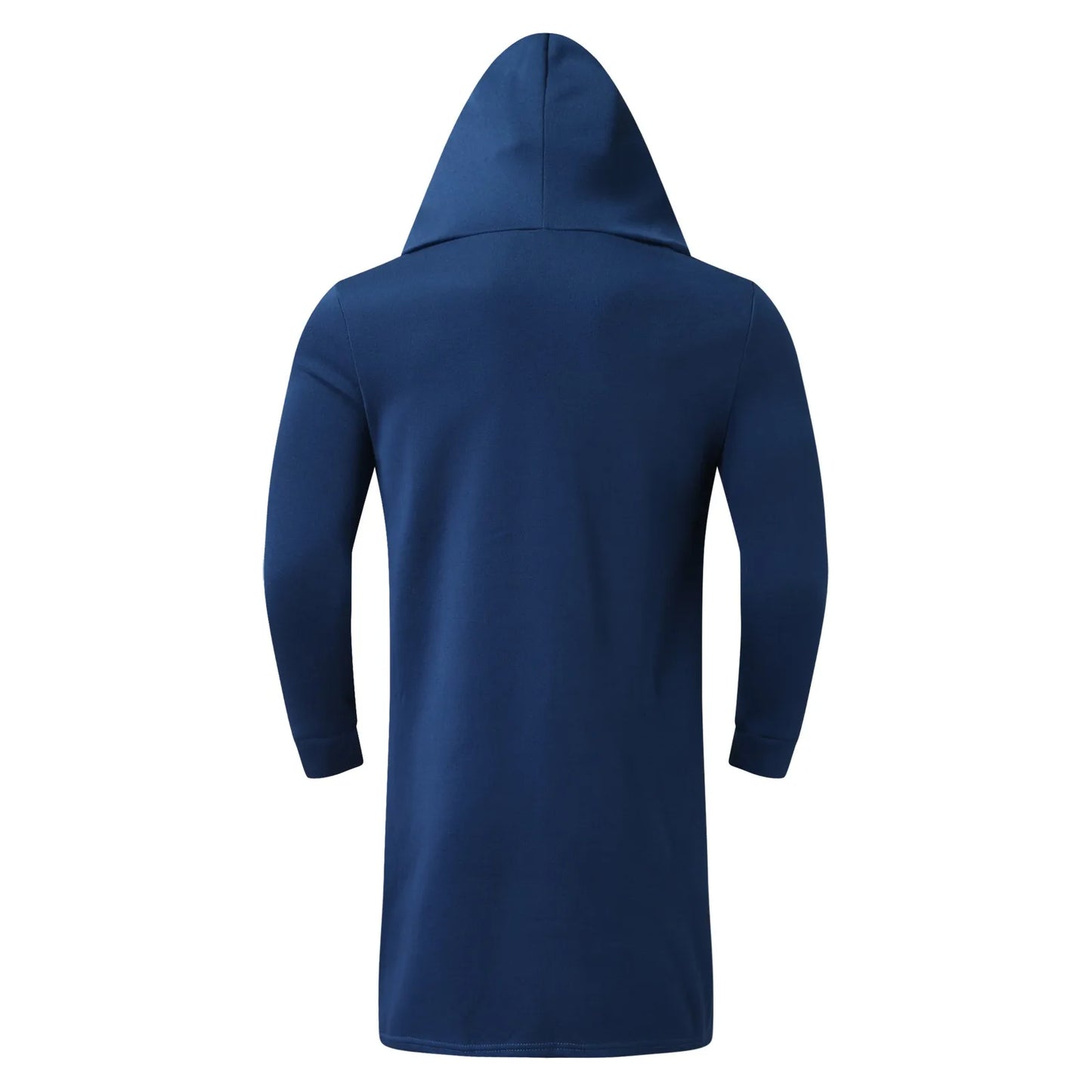 Veste Gilet long à capuche avec poches spacieuses