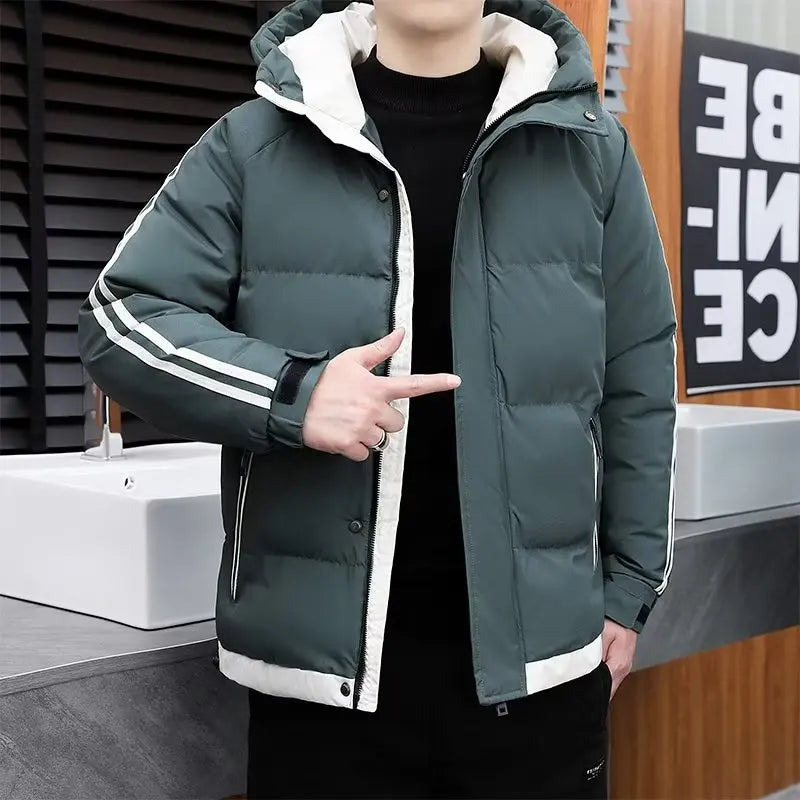 Veste matelassée doudoune hiver homme