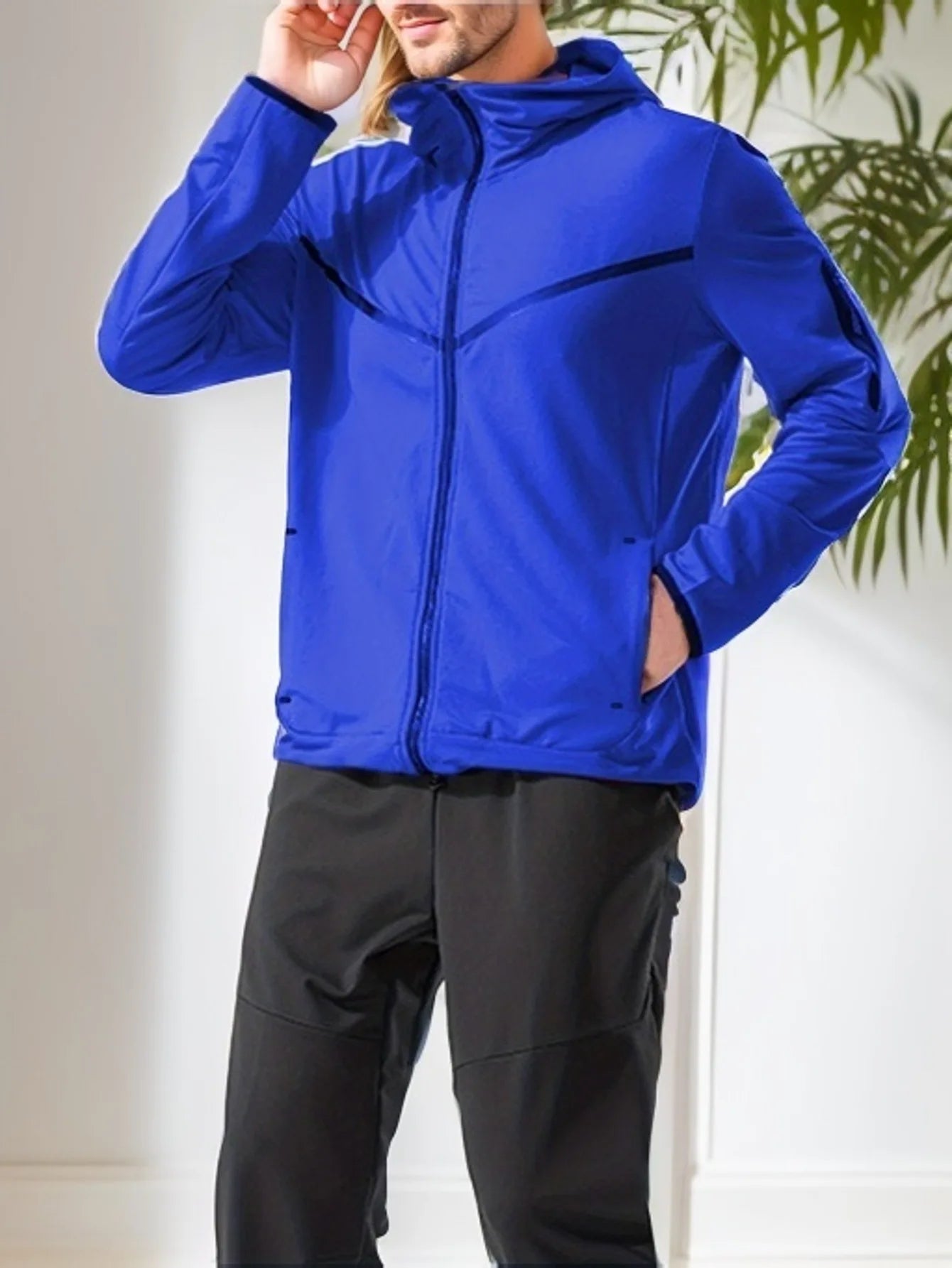 FrostFlex - Veste Hiver Running à Capuche
