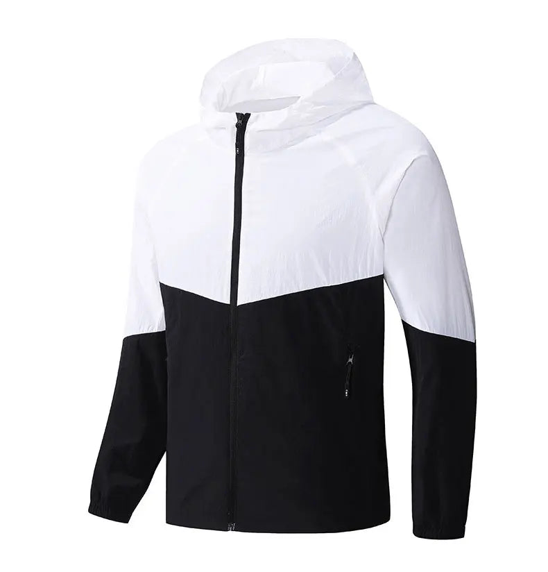 AeroDry - Veste Running à capuche imperméable Homme