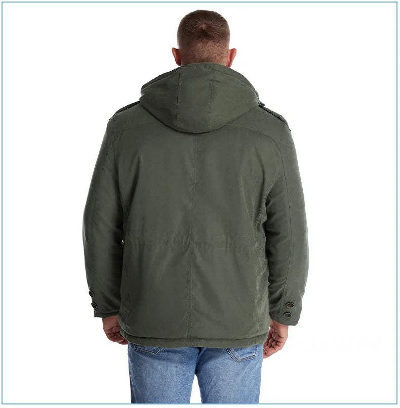 Nordik Heat - Veste d'hiver chaude pour hommes