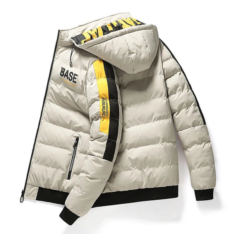 Veste doudoune épaisse pour homme