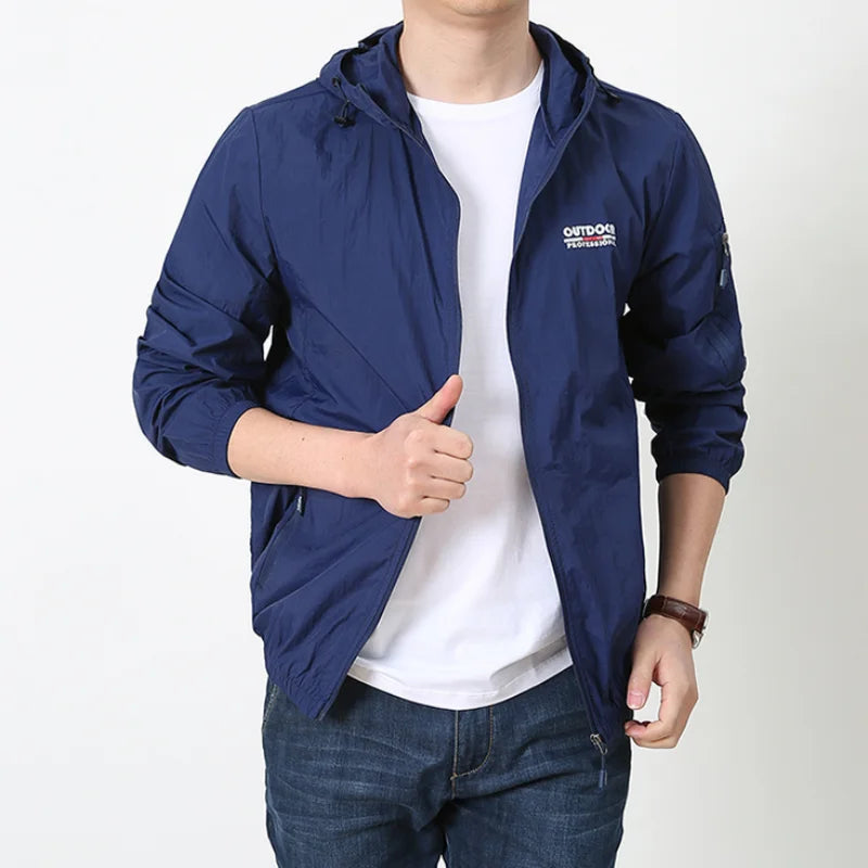 Veste mi Saison sport à Capuche Homme