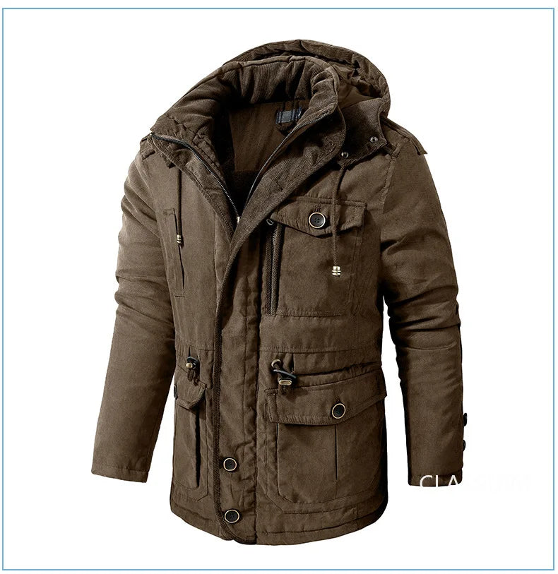 Nordik Heat - Veste d'hiver chaude pour hommes