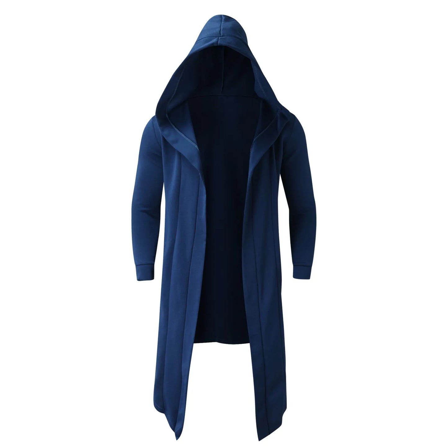 Veste Gilet long à capuche avec poches spacieuses