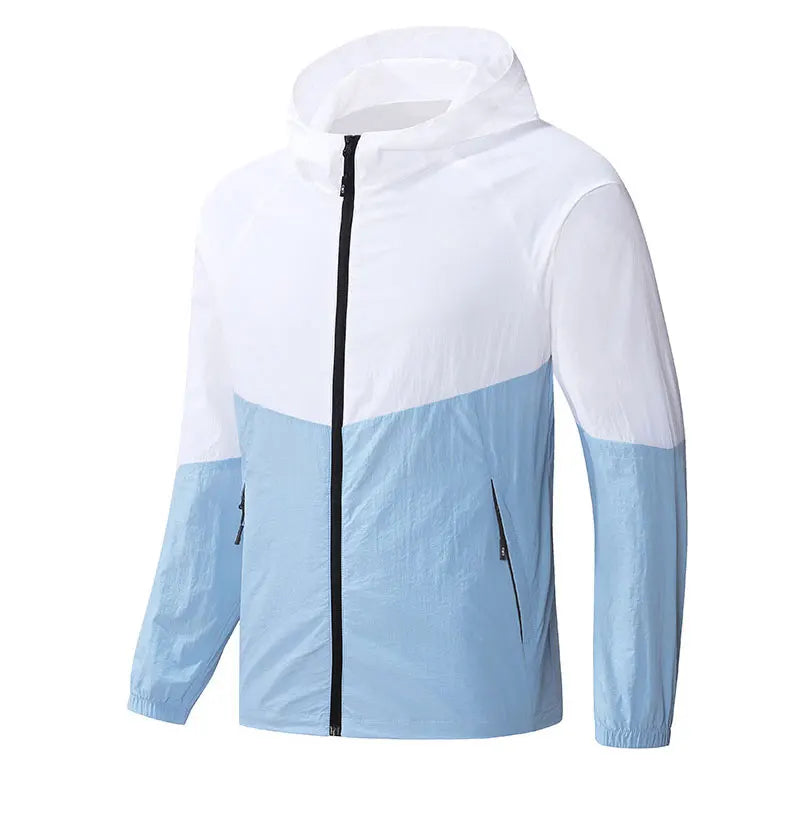 Veste Running à capuche imperméable Homme