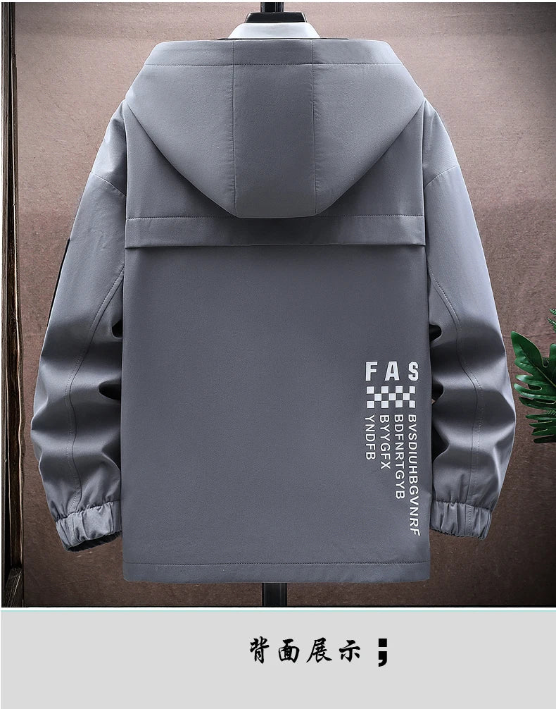 Harajuku - Veste à capuche tendance homme