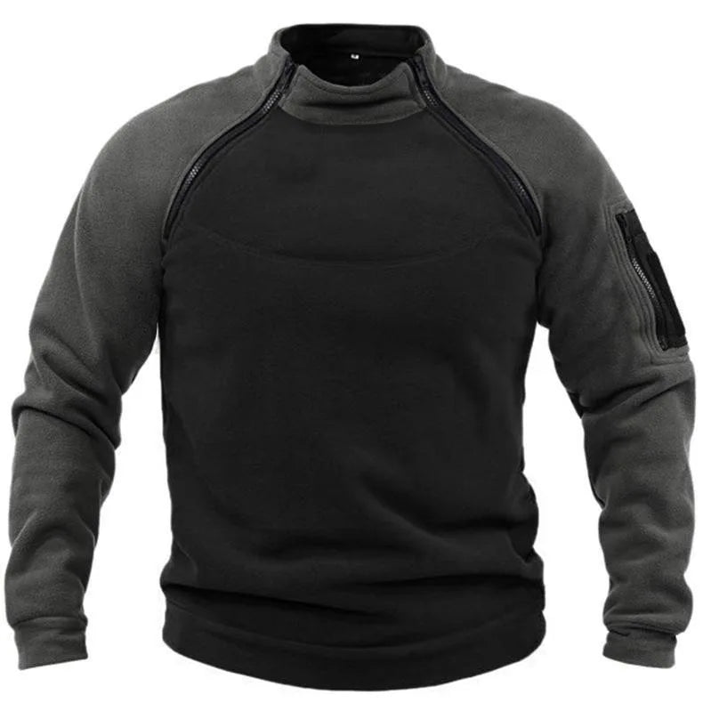 Veste pull polaire militaire Homme