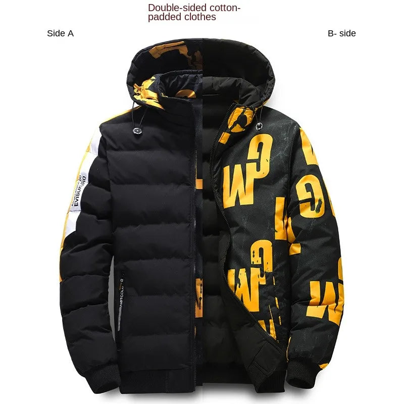 Veste doudoune épaisse pour homme