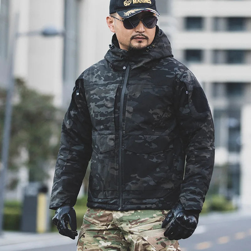 Ranger - Veste miliaire polaire épaisse Homme