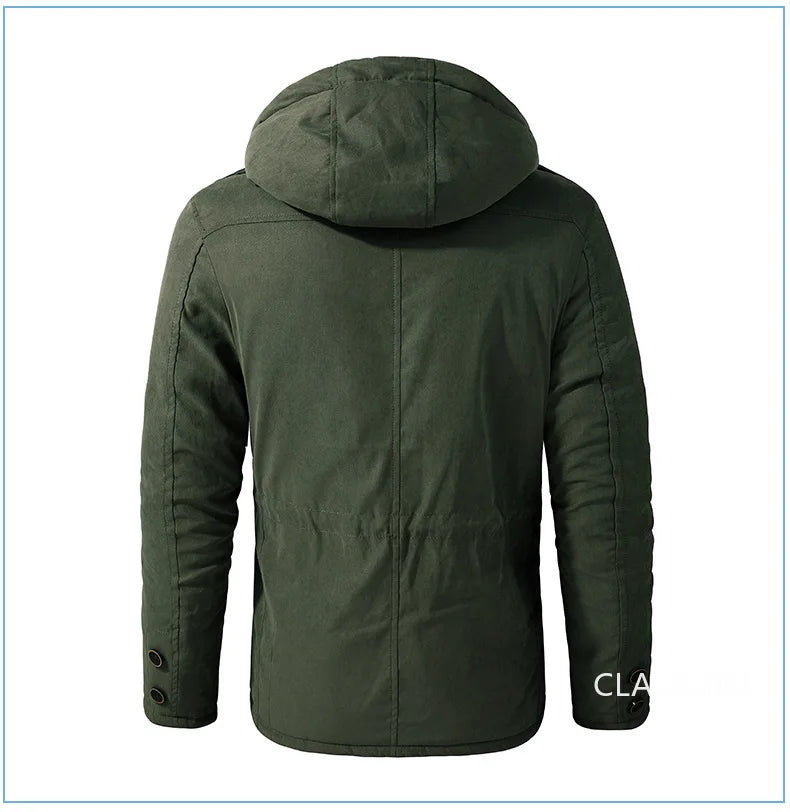 Nordik Heat - Veste d'hiver chaude pour hommes