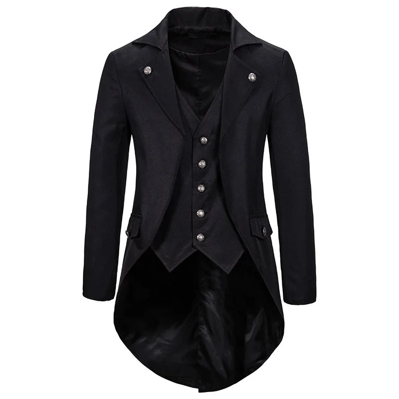 Veste Smoking Croisé Uni Homme