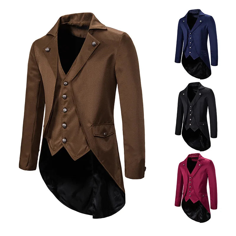 Veste Smoking Croisé Uni Homme
