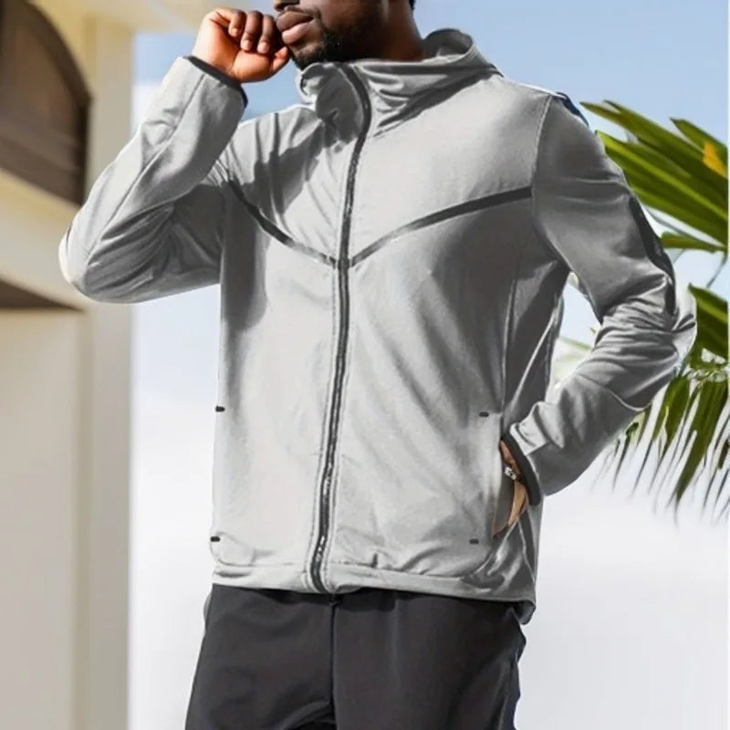 FrostFlex - Veste Hiver Running à Capuche