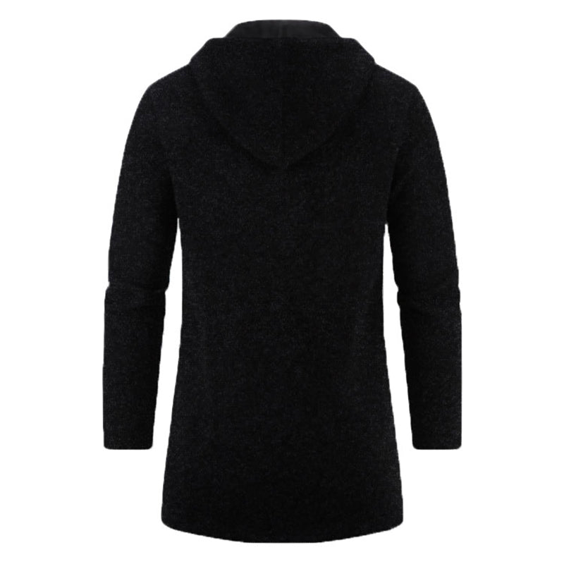 Veste à capuche manche longue avec fermeture éclair