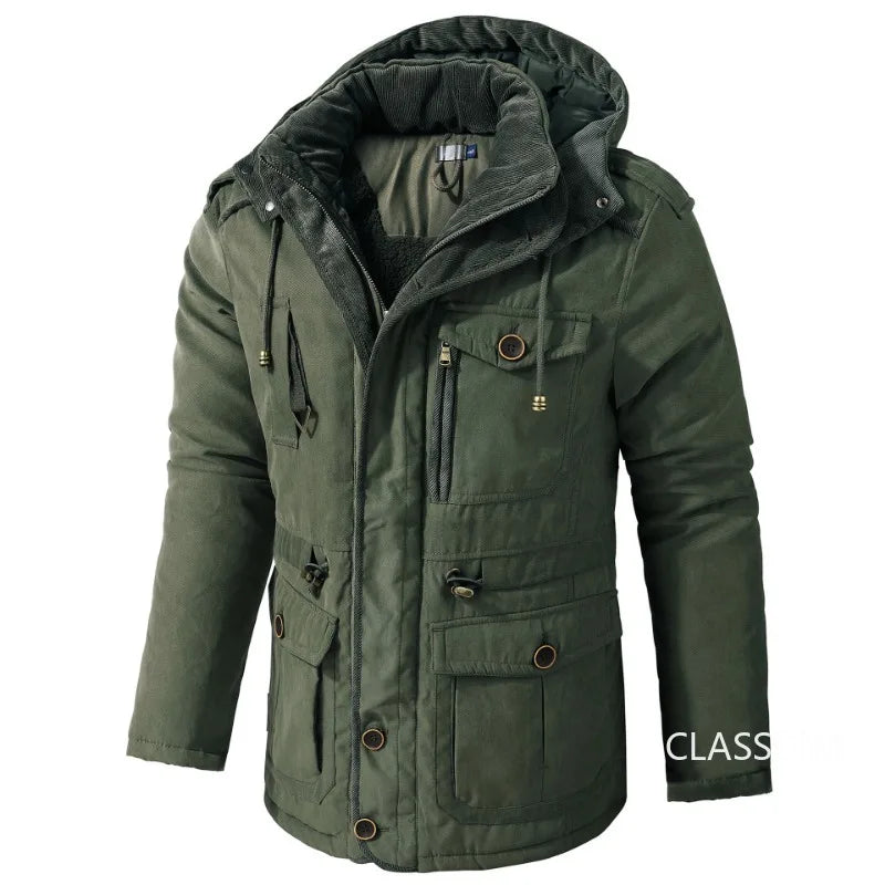 Nordik Heat - Veste d'hiver chaude pour hommes