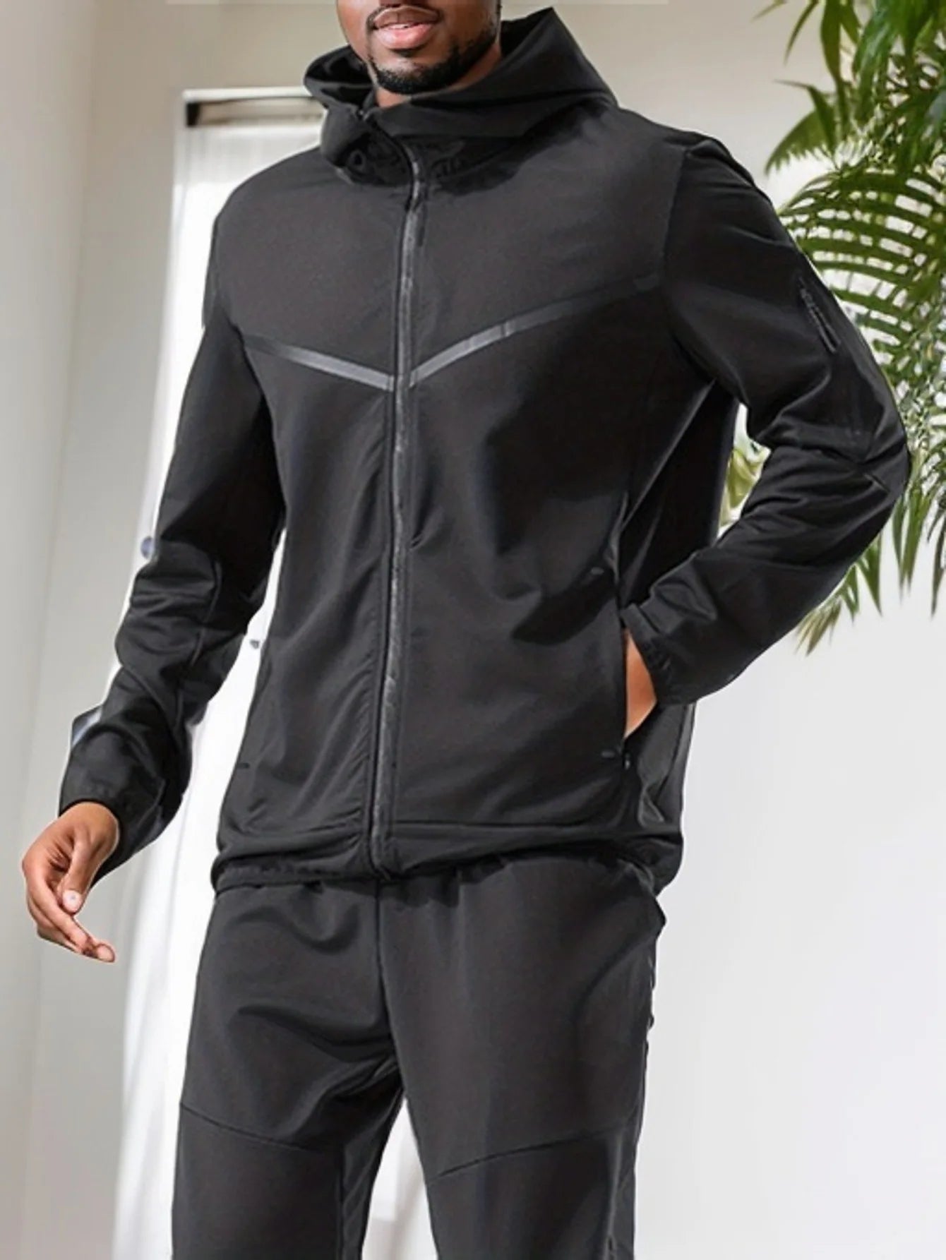 FrostFlex - Veste Hiver Running à Capuche