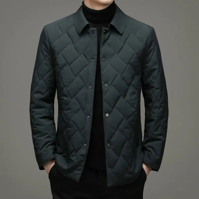 Monogram - Veste matelassée tendance à col rabbatu