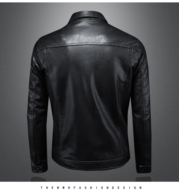 Veste en cuir Bombardier Pour Homme
